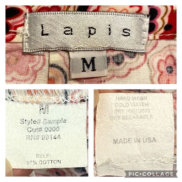 Vintage Floral A-Line Skirt Womens M Retro 60s 70s Phoebe Buffay‎ Cottage Fairy - Picture 6 of 9